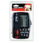 Tournvis kit A ratchet with accessories (40 rooms) Black+Decker - A7062 -XJ
