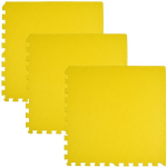 vahtpuzzle Humbi 3 tk kollane 62 x 62 x 1 cm