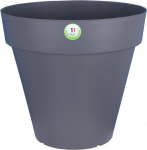 Riviera SOLEILLA FLOWER POT - ROUND - &Oslash; 39.2 x 35.8 cm -glittergris