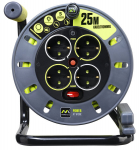 Pikendusjuhe Masterplug, pistikupesaga, 25 m, 3x1,5, OMG25164SL