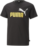 Poiste T-s&auml;rk Puma Ess+ 2 Col Logo Tee Black 586985 91 586985 91/176