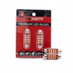 LED-pirnid C5W, 6000K, 9-16V, 42 mm