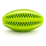 Koerhammas pall - GLORIA - Rugby mudel - 11 cm - Vastupidav kumm - Mitmev&auml;rviline