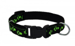 Kaelarihm lemmikloomadele Amibelle Paw, roheline