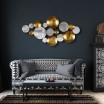 Seinakaunistus Circles, 1 tk