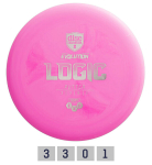 L&auml;himaa ketas Discmania Evolution Soft Exo Logic Putter, roosa