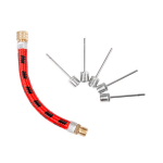 jalgratta pumba otsikute komplekt Spokey