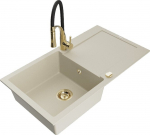 Graniitk&ouml;&ouml;givalamu Mexen Leo segisti ja sifooniga, Beež+Must/Kuld