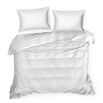 Puuvillane satiin voodipesu 160X200 70X80X2 pits RETRO5 valge