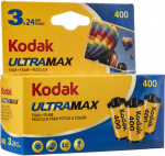 Kodak film 135 Ultramax Carded 400-24x3 v&auml;rviline