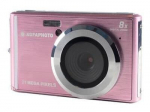 AGFA FOTO - Kompaktne digikaamerad DC5200 - Roosa - 21 MP - Digitaalne suum 8x - Liitiumaku