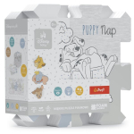 Laste puslematt Bambi, valge/hall