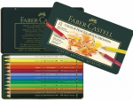 Kunstniku v&auml;rvipliiatsid Faber-Castell Polychromos Art&Graphic, 12-v&auml;rvi