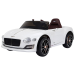 Lasteauto Bentley GT Litsentsitud Elektriauto Puldi Juhtimispuldiga 2 x 390 Mootorit Lastele Valge 108 x 60 x 43 cm