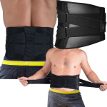 L&uuml;lisamba ja ristluu traks stabiliseeriv rihm, Fit4Med, XXL, must