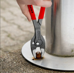 Knipex TwinGrip Frontgreifzange (punane, L&auml;nge 250mm) 82 01 250
