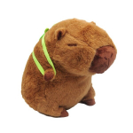 Pehme m&auml;nguasi Capybara koos seljakotiga, 20 cm