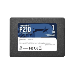 SSD|PATRIOT|P210|1TB|SATA 3.0|Kirjutuskiirus 430 MBait/s|Lugemiskiirus 520 MBait/s|2,5"|TBW 480 TB|P210S1TB25