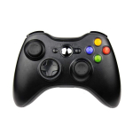 (juhtmevaba must)M&auml;ngupult Xbox 360 juhtmevaba kontrolleri jaoks XBOX 360 juhtpuldi juhtmeta juhtkang XBOX360 m&auml;ngukontrolleri jaoks M&auml;ngupuldi juhtpult, bevielis juodas