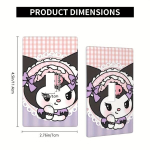 Sanrio Hello Kitty & Kuromi Valgukap l&uuml;litipaneel - Dekoratiivne Kunst K&ouml;&ouml;ki, Vannituba, Magamistuba, Elutuba, Dekoratyvinė dvipusė i&scaron;ėjimo plok&scaron;tė