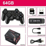 M&auml;ngukonsool X2 plus HD 4K m&auml;ngukonsool 3D juhtmevaba pihuarvuti m&auml;ngukontroller 30000 + m&auml;ngupere teleri m&auml;ngukonsooli pulk PSP simulaator, 64G