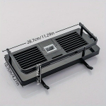 Seinale kinnitatav vannitoa hoiuriiul, du&scaron;ihoidjaga.