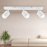 1tk LED Laelamp P&ouml;&ouml;ratav 350&deg; 3 Pirnid Laevalgusti GU10 Seinavalaisin Valge - Kohaspot Valgusti elutoale Magamistuba K&ouml;&ouml;k.