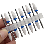10tk Keraamilised K&uuml;&uuml;nepuuride Komplekt Elektriline Manik&uuml;&uuml;r Lihvija Tarvikud. , TC10P-02