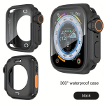 Apple Watch Ultra 360&deg; t&auml;iskaitsekaaned 40mm 41mm 44mm 45mm jaoks., Juoda