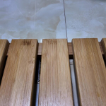 Bambusest Vannitoa Du&scaron;imatt Libisemiskindel Jalapink Spaale, Saunale