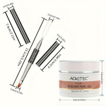 AOKITEC K&uuml;&uuml;negeel Komplekt 2TK, 60g, L&otilde;hnatu. , Nude+Clear rinkinys