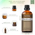1tk PHATOIL Sandlipuu Eeterlikud &Otilde;lid 30ml Difuusorile K&otilde;rgekvaliteediline Aromaatne &Otilde;li