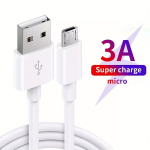 SOZH PVC Lame Micro USB Kaabel, Kiire Laadimine., Android duomenų kabelis 1,5m
