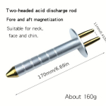 Kolmekordne Happe T&uuml;hjendusriba: Esi- ja Taga Magnetiseerimine - Sobib Keha Liigestele ja N&auml;ole - Umbes 170g, Dviejų galvų masažo lazdelė