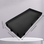 Premium veekindel hamstri puurimatt - vastupidav Oxford kangas, libisemisvastane p&otilde;hi, lihtne puhastada lemmikloomade voodipesu v&auml;ikestele loomadele, Juoda