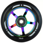 T&otilde;ukeratta ratas Union Yolo Pro Scooter Wheel 100mm Black/Neochrome