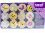 TEMPLID PUIDUST EMOJI TEMPLID 2 TINDID KOMPLEKT KUNSTI AKSESSUAARID DIY