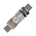 P&ouml;&ouml;rlev liitmik &ndash; Roostevaba teras, K&otilde;rgsurve 400 bar, Keere GZ 1/4" x GZ 1/4"