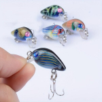 5tk K&auml;sitsi V&auml;rvitud Mini Kalap&uuml;&uuml;gi Lant Komplekt, 3cm/1,5g, 5vnt