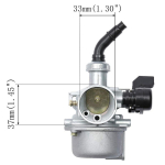 ATV PZ19 karburaator k&uuml;tusefiltri ja 35 mm &otilde;hufiltriga 50cc 70cc 80cc 90cc 110cc 125cc ATV jaoks