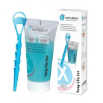 Miradent Tong-Clin Set keelehari-kaabits geeliga, 50 ml