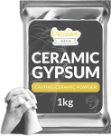 Keraamiline kips 1kg valge keraamiline pulber, vormivalu kips Creative Deco