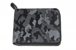 Rahakott t&otilde;mblukuga nahast Zippo, Camo Grey