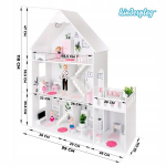 Puidust nukumaja Fluxar home MN-1002, 118 cm