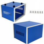 Metallkorpus 115x310x285mm &ndash; Vastupidav, Antistaatiline kaitse, Sinine v&auml;rv