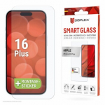 Real Glass + &uuml;mbris iPhone 16 Plus, DISPLEX