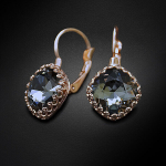Naiste k&otilde;rvar&otilde;ngad DiamondSky &bdquo;Vintage IV (Silver Night)&ldquo; koos Swarovski kristallidega