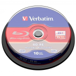 Videom&auml;ngija Verbatim kriimustuskindel ketas, 25GB, 10 tk