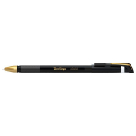 Berlingo XGOLD pastapliiats, must, 0.7mm, 12 tk