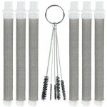 Komplekt Filter + Puhastusharjad &ndash; 60 Mesh, Puhastab v&auml;rvip&uuml;stolit, 96.8 mm pikkus